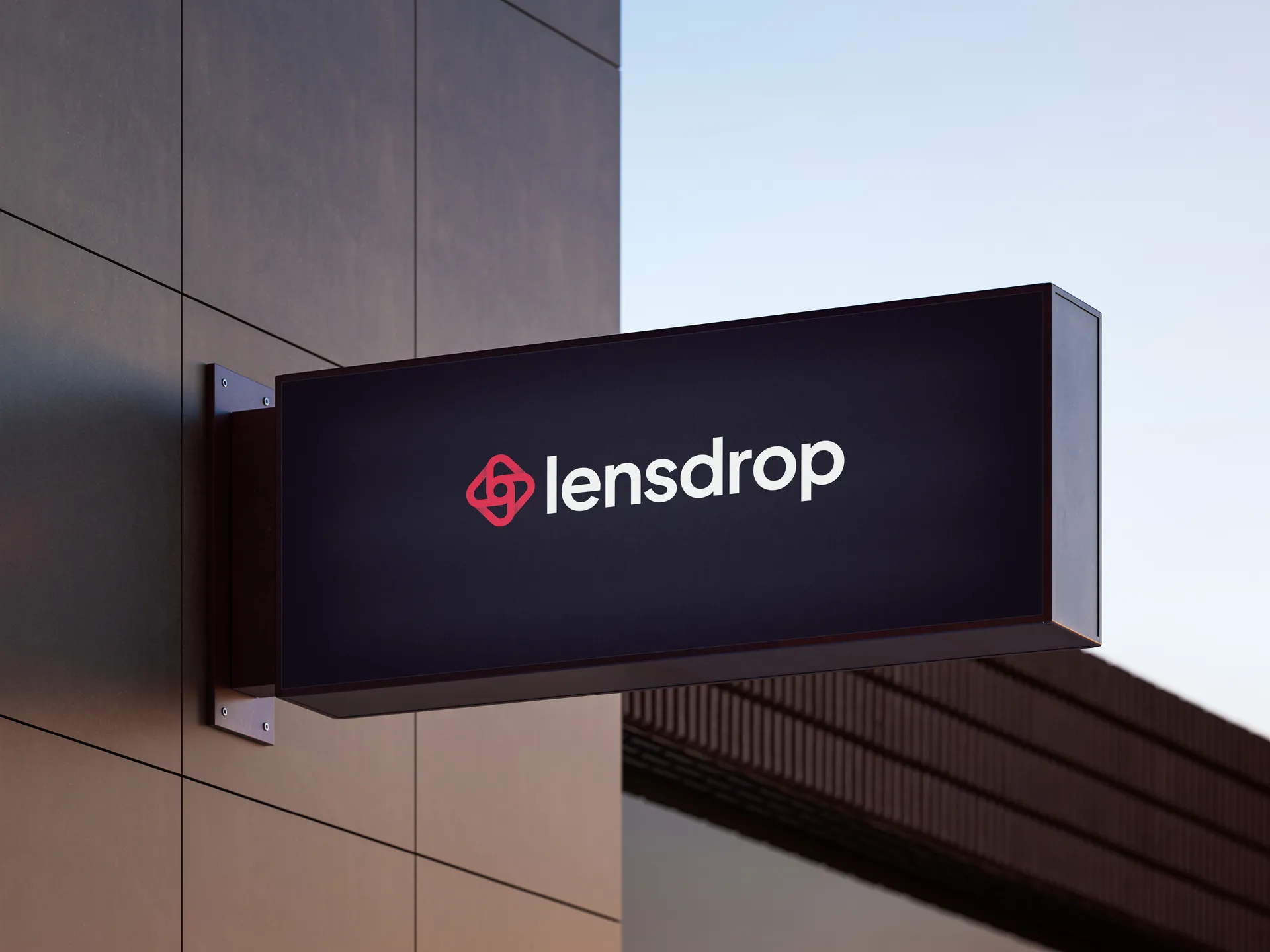 Lensdrop signboard